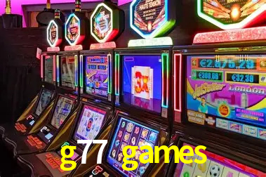 Descubra o Mundo do Cassino Online com g77 games