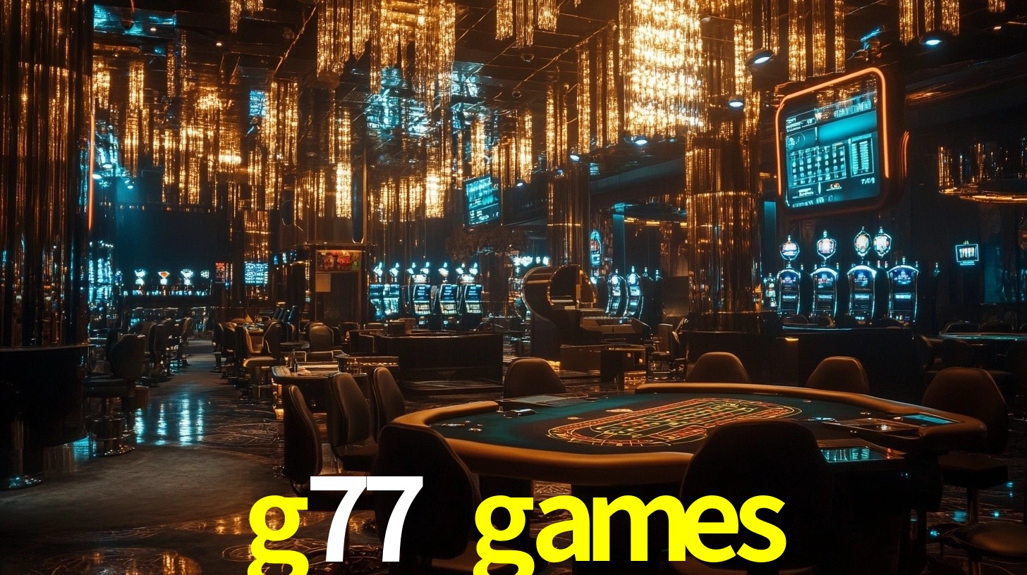 Sinta a adrenalina dos jogos de cassino com g77 games