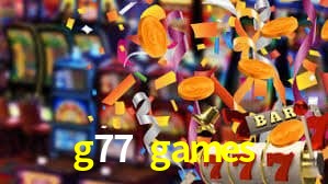 g77 games: A Experiência de Casino com Jogos de Mesa ao Vivo